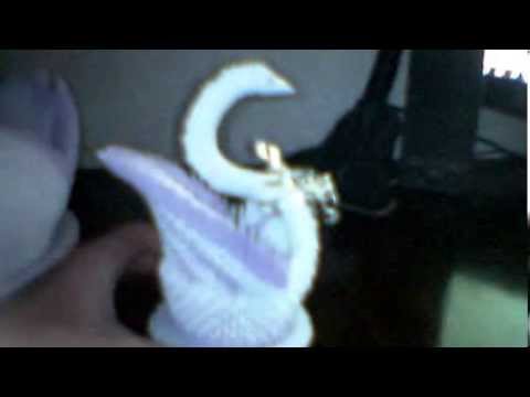 3d origami swan from vaxo