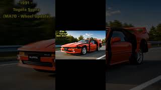Supra Toyota  car evolution (1978-2026) #toyota #chronodrivex