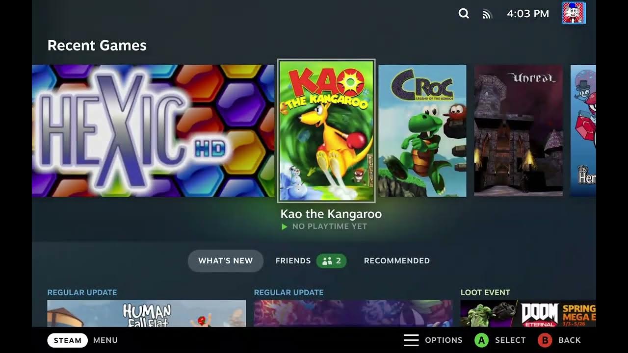 SteamOS UI being weird with nonSteam games (NOT STEAM DECK!!!) YouTube