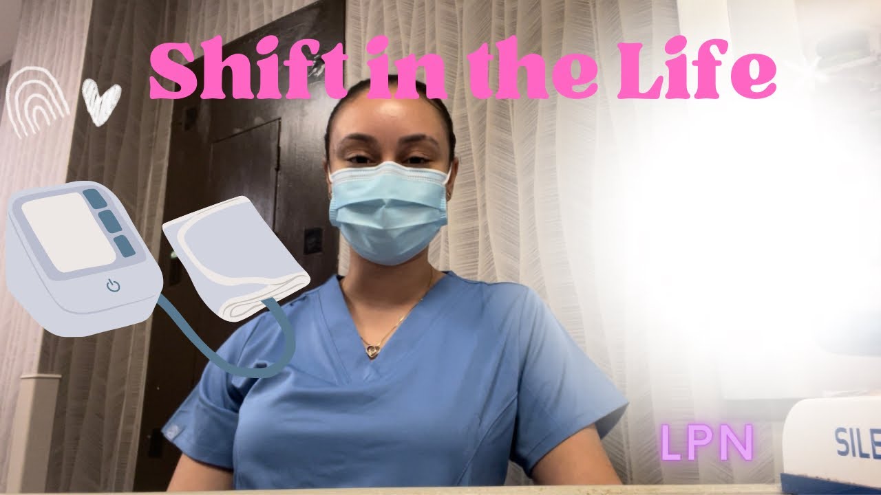 Day / shift in the life of a nurse | LPN Edition - YouTube