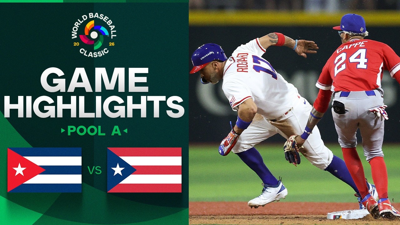 Cuba vs. Puerto Rico 2026 World Baseball Classic | Game Highlights