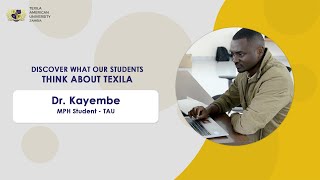 Dr. Kayembe's MPH Program Testimonial: Transformative Insights into Public Health Education