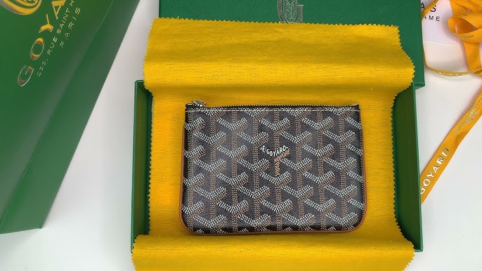 goyard portefeuille pochette