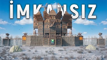 RAİD YEMESİ İMKANSIZ FULL YÜKSEK KALİTELİ METAL EVDE 24 SAAT YAŞAMAK (5000 HQ) I Rust Türkçe