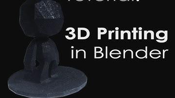 Tutorial: 3D Printing setup in Blender