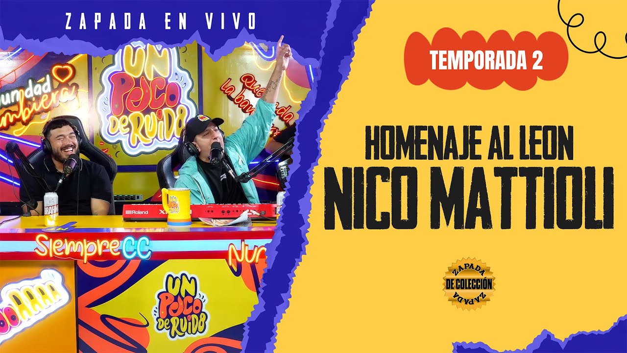 HOMENAJE AL LEON con Nico Mattioli / Zapada en vivo en UN POCO DE RUIDO