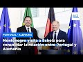 Montenegro visita a Scholz para consolidar la relación entre Portugal y Alemania