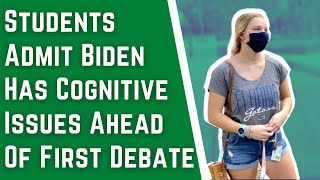 Students Shocked By Footage Of Biden's 'Cognitive Decline'