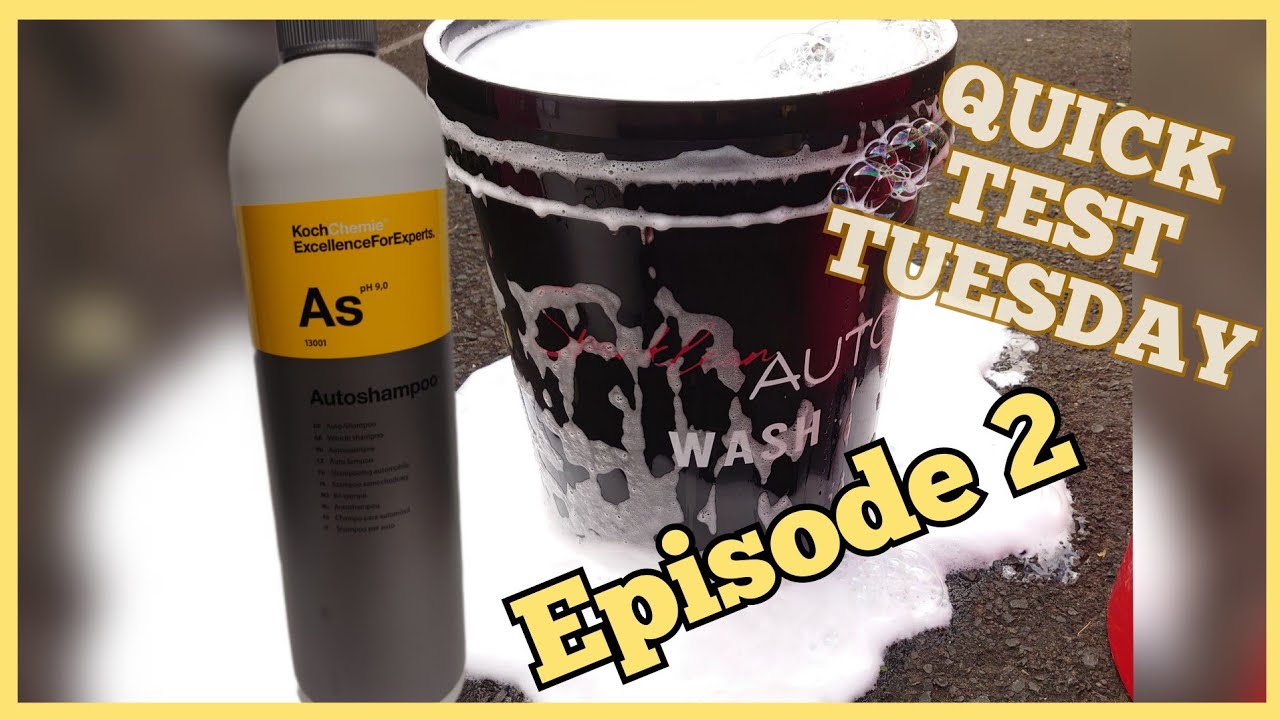 Koch Chemie As - Auto Shampoo  Quick Test Tuesday (Ep002) #carcare  #cardetailing #carwash 