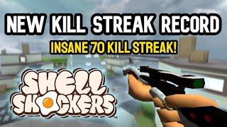 Insane 70 Kill Streak! | New Record | Shell Shockers