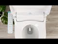 Bidetmate 1000pe series electric bidet heated smart toilet seat bidets bidetmate smarttoilet