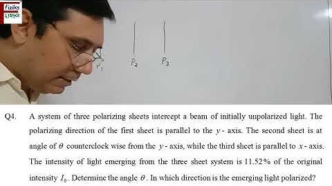 Lecture4 Problem discussion of Polarization