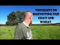 Thoughts on Harvesting our Grass and Wheat