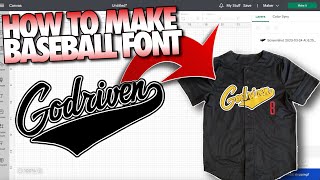 How To Create Your Own Baseball Jersey Font screenshot 5