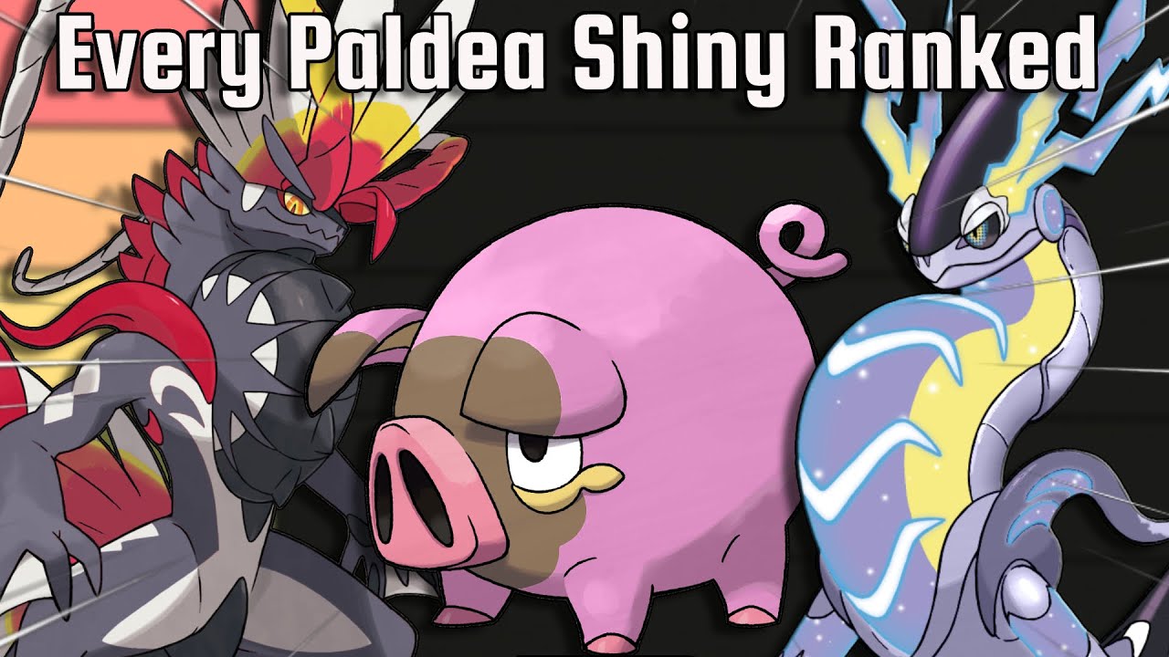 Ranking Every Shiny Pokemon In Scarlet and Violet 