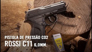 Pistola de Pressão Co2 C11 Rossi 6,0mm - esfera de aço screenshot 2