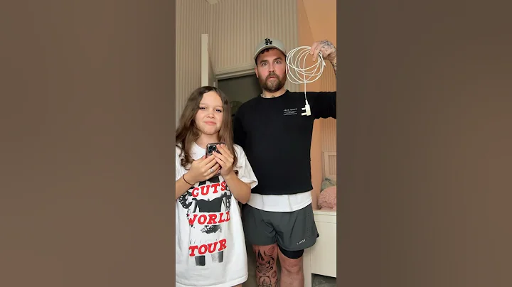 Don’t take the phone, take the charger 😩 #jonathanjoly #shorts #daughter