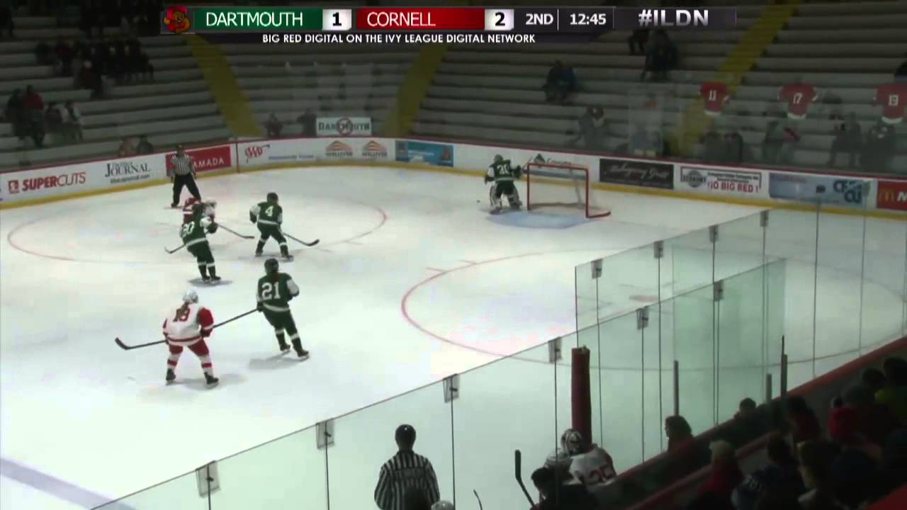 Dartmouth Women's Hockey Highlights at Cornell YouTube