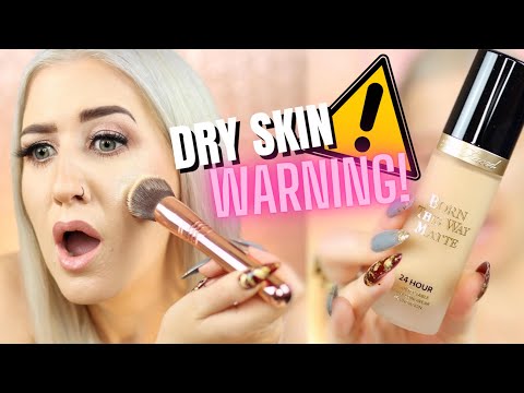 YIKES!! *new* TOO FACED BORN THIS WAY MATTE FOUNDATION!
