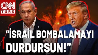 SON DAKİKA🚨 Trump&#39;tan İsrail&#39;e Gazze Emri: Derhal Dur! Trump &quot;Gazze&#39;yi Vurma&quot; Dedi!