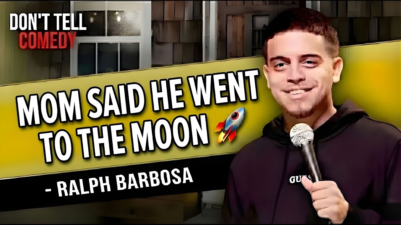 Ralph Barbosa: My Mom Said He Went To The Moon 🌑💀 | Stand-up Comedy🔥