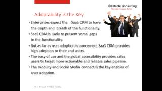 Journey to the Cloud CRM from Enterprise CRM