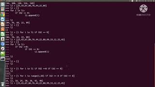 Python-List Comprehension