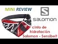 Review Cinto hidratación Salomon Sensibelt