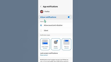 How To Turn Off or Disable Firefox Notifications on Android #firefox #firefoxbrowser #tutorial
