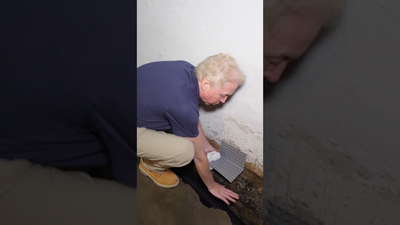 How a Basement Drainage System Should Be Installed | the Right Way #basementwaterproofing