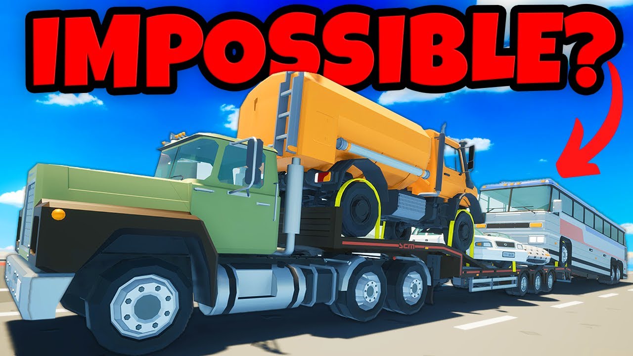 How Much Can a Tow Truck REALLY Haul? (Motor Town Multiplayer)