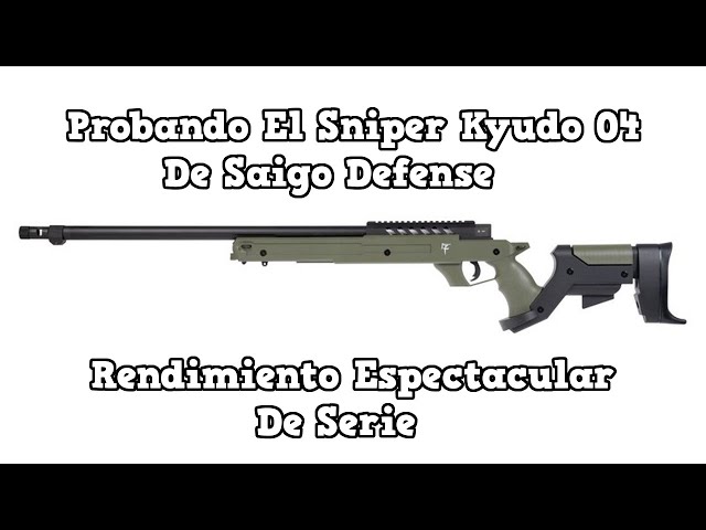 Rifle de fracotirador SAIGO KYUDO‼️ Es este el mejor sniper del 2022? 🤔