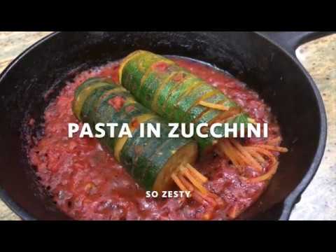 pasta-in-zucchini