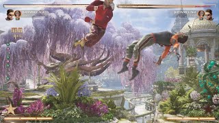 50% johnny cage combo with hype