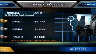 FAST RACING 3D only 20Mb in play store  available this game is nice screenshot 5