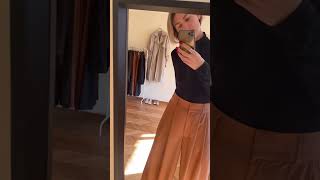 New color of palazzo trousers #pants #suits #palazzo #classic # turtleneck #trousers #casual #fall