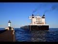 Dang! Its just a huge ship! The American Integrity Departing Duluth with Iron Ore Sept. 22, 2021