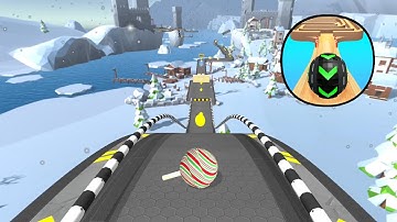 Rolling Balls Sky Escape 3D Gameplay 💥 Naftrix Gaming Game 100 Android iOS