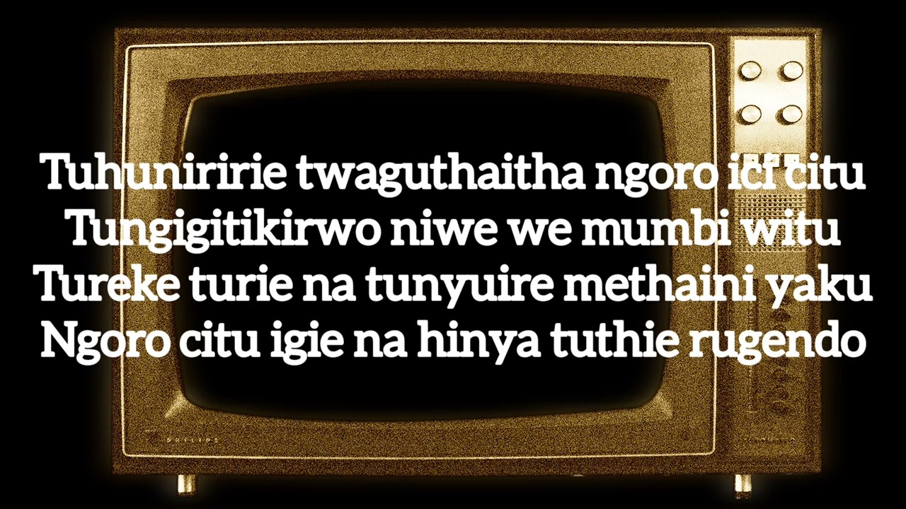 MOTHER AND SON   ITHE WA MWATHANI WITU LYRICS