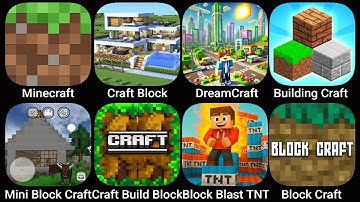 Minecraft,Craft Block,DreamCraft,Building Craft,Mini Block Craft,Craft Build Block,Block Blast TNT