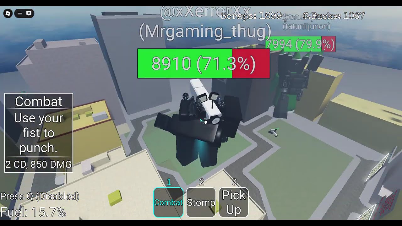 Playing as Injured TCM in Toilet Massacre!