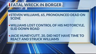 Wreck in Borger leaves 1 man dead