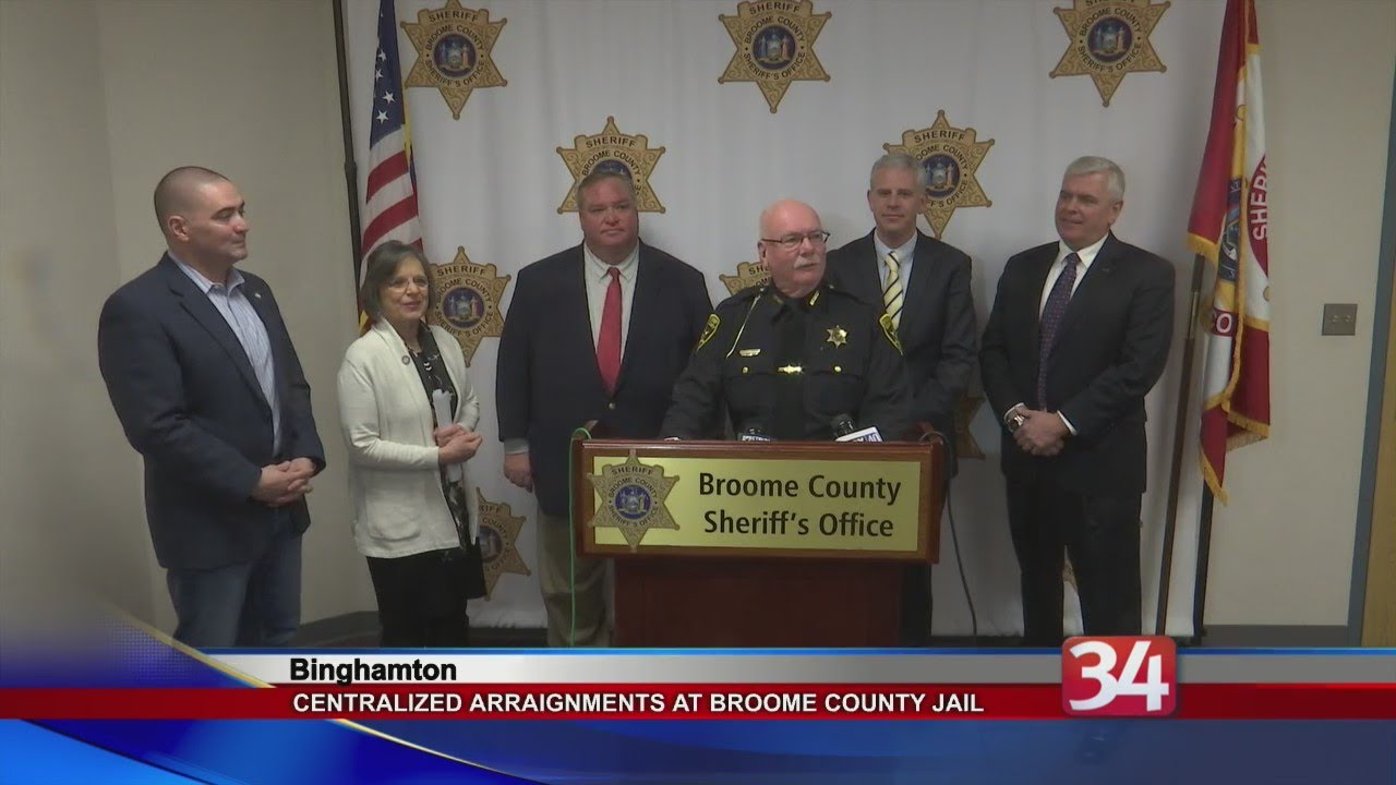 Broome County centralizes bookings