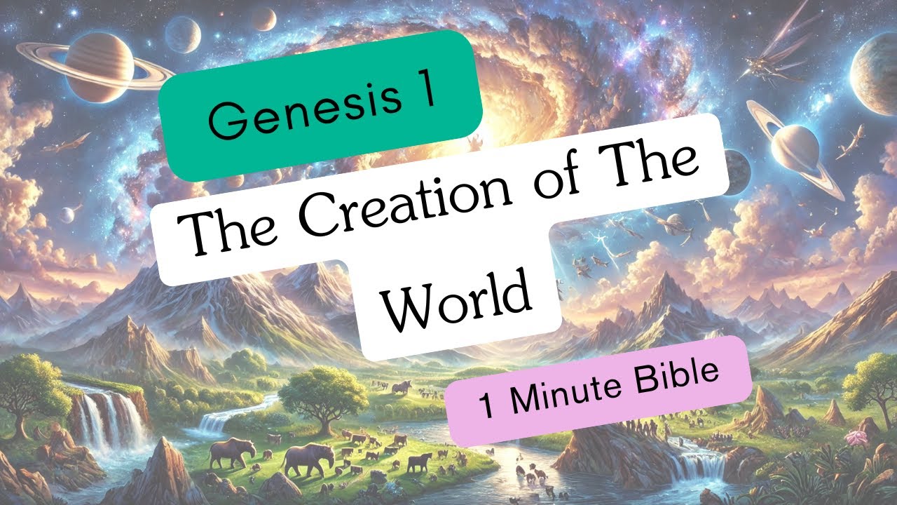 Genesis 1 THE CREATION OF THE WORLD - YouTube