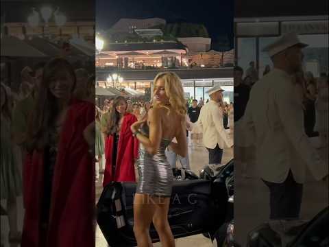 Madlen at Monte-Carlo Casino in Monaco with Ferrari #madlen #monaco #lifestyle #luxury #millionaires