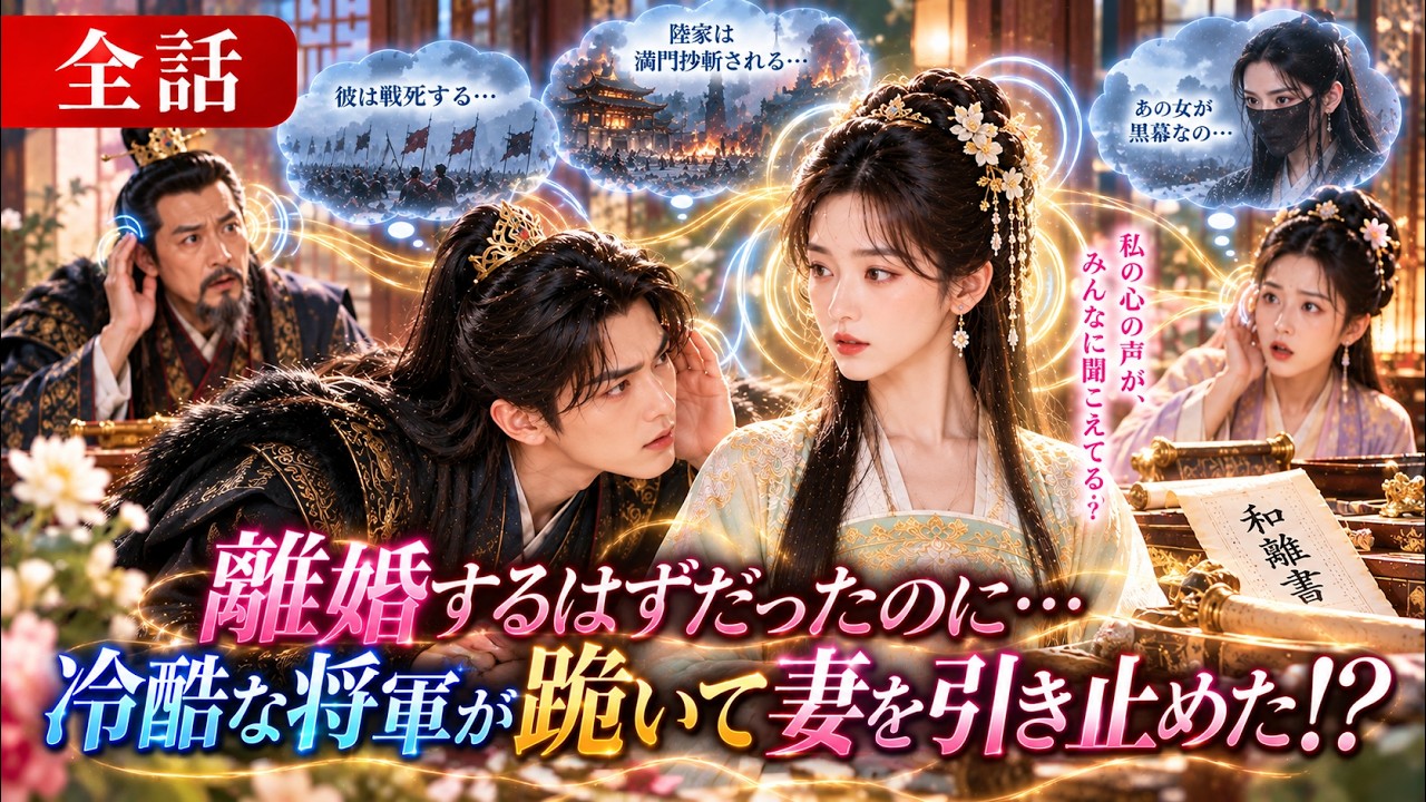 離縁を突きつけたら妻の「心の声」が聞こえた…「来月アンタ死ぬけど