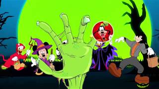Mickey Mouse Spooky Adventure Finger Family Song