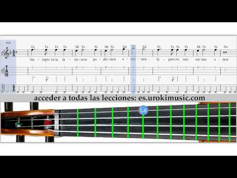 Como Tocar en el Violín Titanic My Heart Will Go On - Notas para el violin, Tablatura tutorial