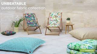 Unbeatable Outdoor Fabric Range | Just Fabrics