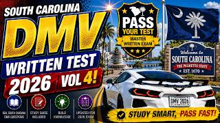 South Carolina Permit Practice Test 4 | 50 Questions to Pass DMV Permit Test 2026 #dmvpracticetest